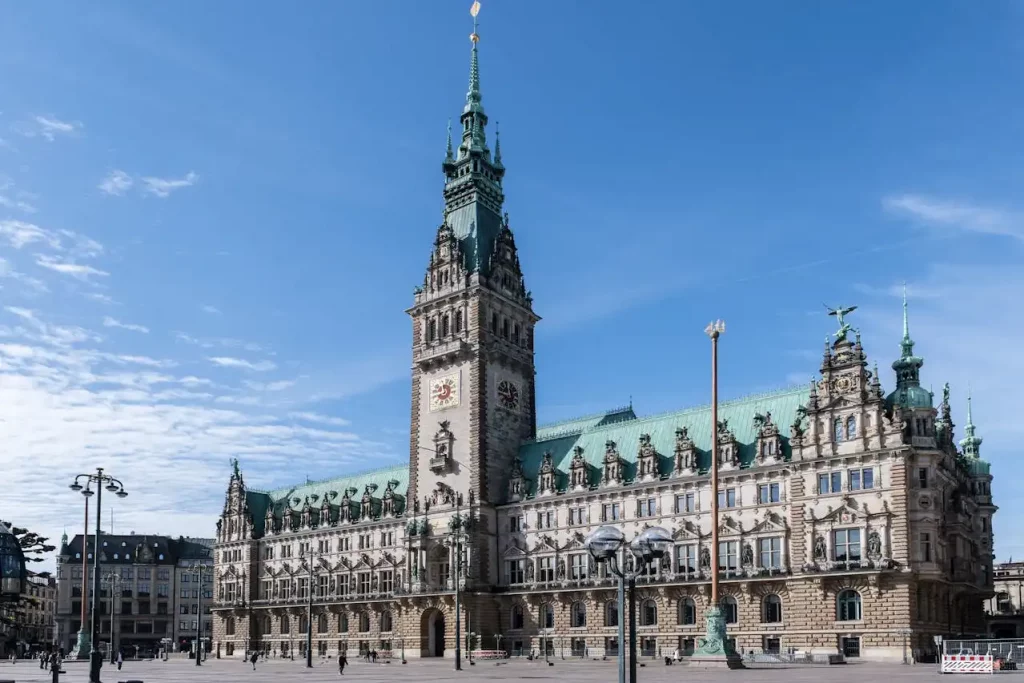 Hamburger Rathaus in Hamburg Standort für Haushaltsauflösung Hamburg