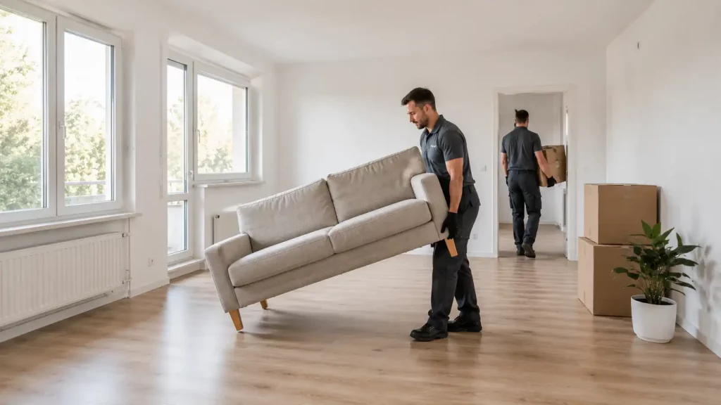 Wohnungsauflösung in Reinbek mit Möbelabtransport und vollständiger Leerräumung durch Elbeinrichtung